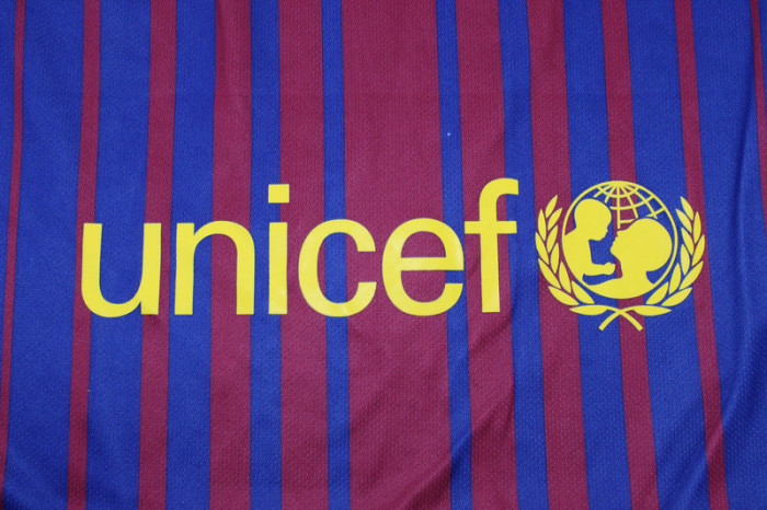Retro Jersey 2017-2018 Barcelona Home Soccer Jersey Vintage Football Shirt
