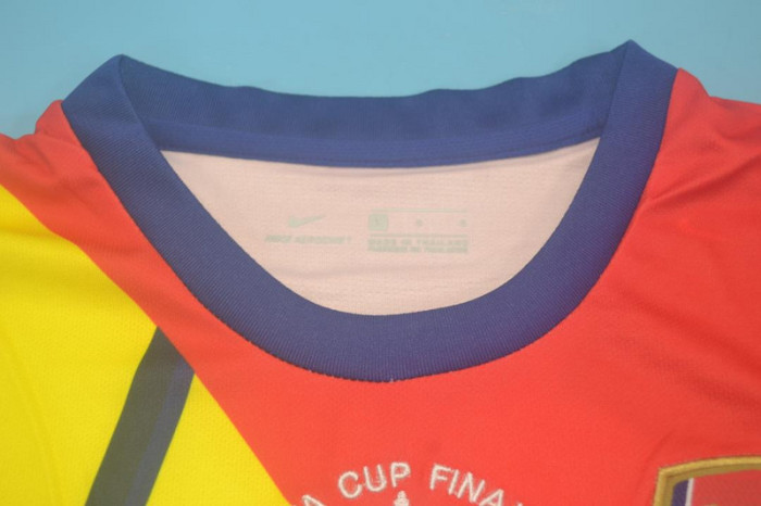 Retro Jersey 2014 Arsenal FA Cup 20th Anniversary Colorful Soccer Jersey