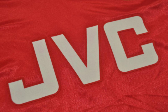 with EPL Patch Retro Jersey 1998-1999 Arsenal Home Soccer Jersey Vintage Football Shirt