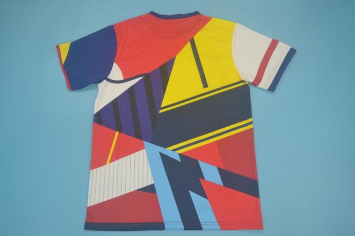 Retro Jersey 2014 Arsenal FA Cup 20th Anniversary Colorful Soccer Jersey