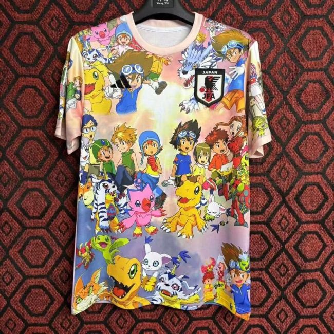 Fan Version Japan 2024 Comic Soccer Jersey Football Shirt