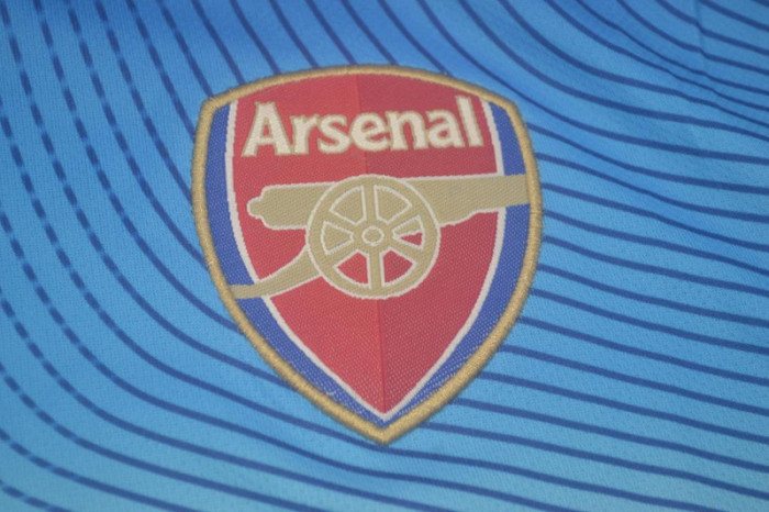 with EPL Patch Retro Jersey 2002-2003 Arsenal Away Blue Soccer Jersey Vintage Football Shirt