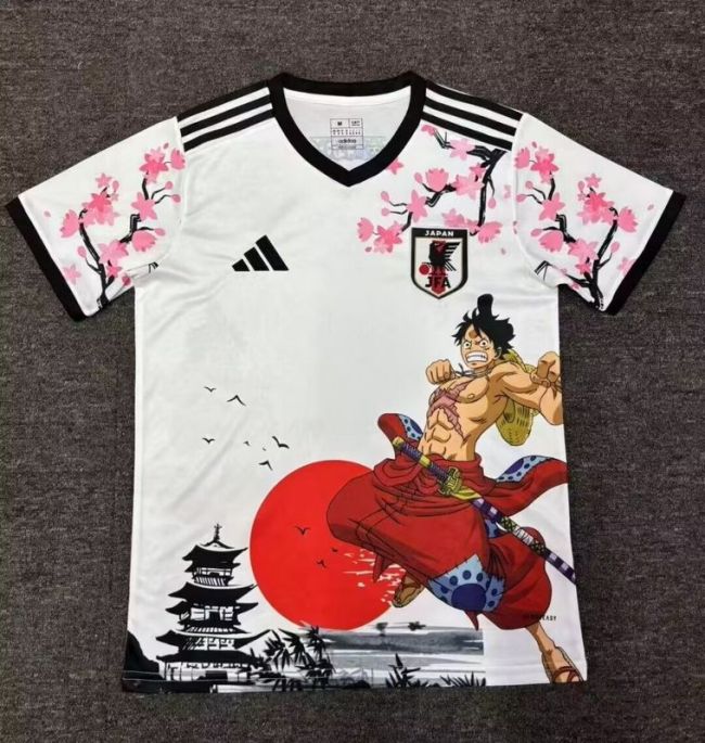 Fan Version Japan 2024 Comic Soccer Jersey Football Shirt