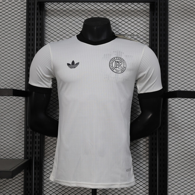 Player Version 2024 Germany White 125th Anniversary Soccer Jersey Football Shirt