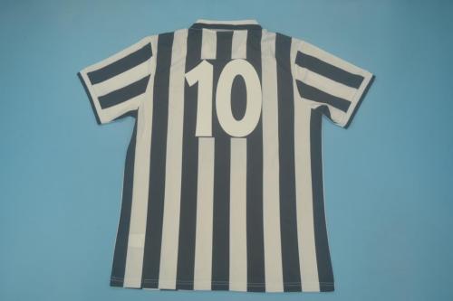 Retro Jersey 1994-1995 Juventus 10 Home Soccer Jersey Vintage Football Shirt