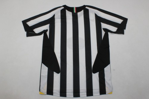 with Scudetto+UCL Patch Retro Jersey 2005-2006 Juventus Home Soccer Jersey Vintage Football Shirt