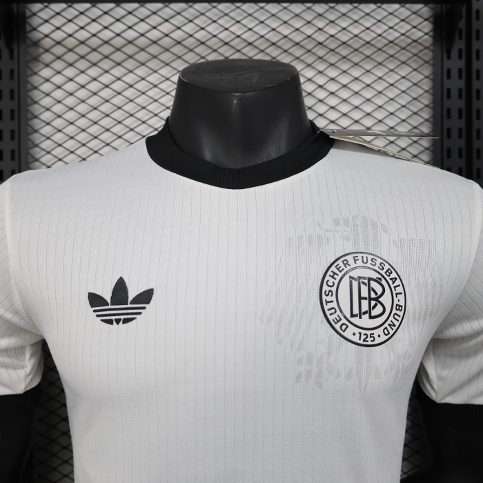 Player Version 2024 Germany White 125th Anniversary Soccer Jersey Football Shirt
