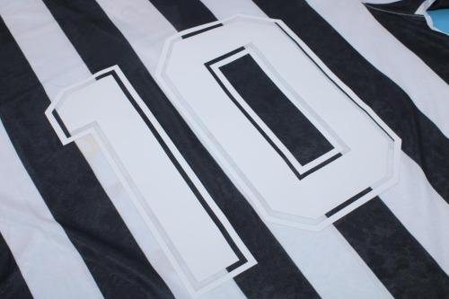 Retro Jersey 1991-1992 Juventus 10 Home Soccer Jersey Vintage Football Shirt