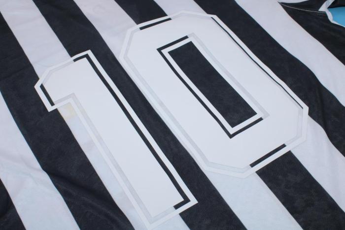Retro Jersey 1991-1992 Juventus 10 Home Soccer Jersey Vintage Football Shirt