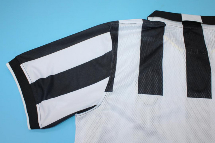 with Scudetto+Serie A Patch Retro Jersey 2014-2015 Juventus Home Soccer Jersey Vintage Football Shirt