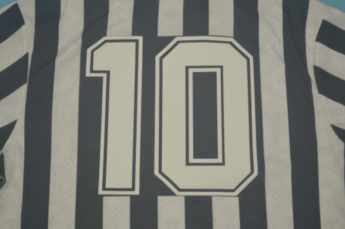 Retro Jersey 1992-1994 Juventus 10 Home Soccer Jersey Vintage Football Shirt