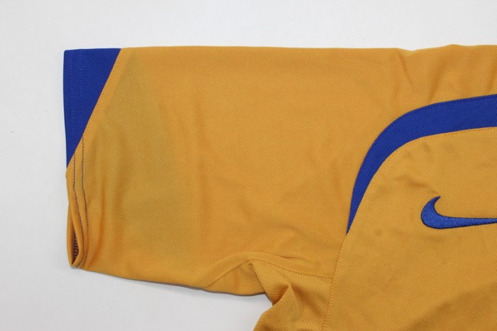 Retro Jersey 2005-2006 Juventus DEL PIERO 10 Third Away Yellow Soccer Jersey Vintage Football Shirt