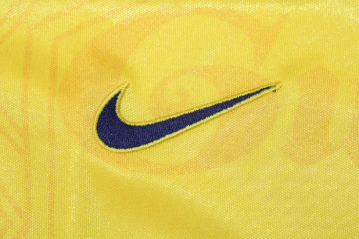 with EPL Patch Retro Jersey 1996-1997 Arsenal Away Yellow Soccer Jersey Vintage Football Shirt
