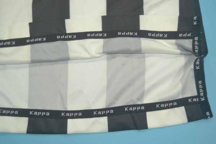 Retro Jersey 1999-2000 Juventus DAVIDS 26 Home Black/White Soccer Jersey Vintage Football Shirt