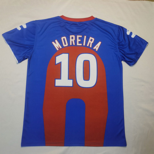 Fan Version FK Partizan MOREIRA 10 Blue/Red Soccer Jersey Football Shirt