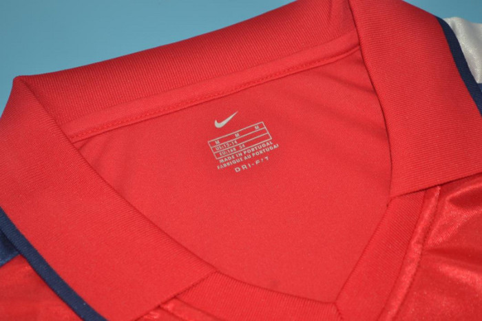 with UCL Patch Long Sleeve Retro Jersey 2000-2002 Arsenal Home Soccer Jersey Vintage Football Shirt