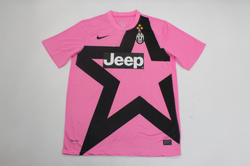 with Scudetto+Serie A Patch Retro Jersey 2012-2013 Juventus Away Pink Soccer Jersey Vintage Football Shirt