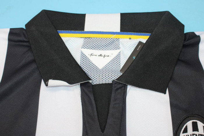with Scudetto+Serie A Patch Retro Jersey 2014-2015 Juventus Home Soccer Jersey Vintage Football Shirt