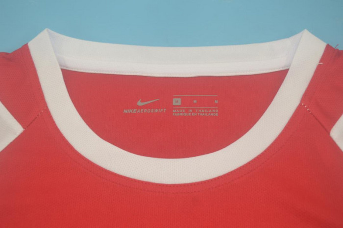 with EPL Patch Long Sleeve Retro Jersey 2002-2004 Arsenal Home Soccer Jersey LS Vintage Football Shirt