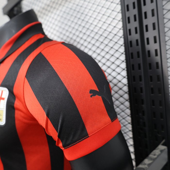 Player Version 2024-2025 AC Milan 125th Anniversary Soccer Jersey AC Football Shirt