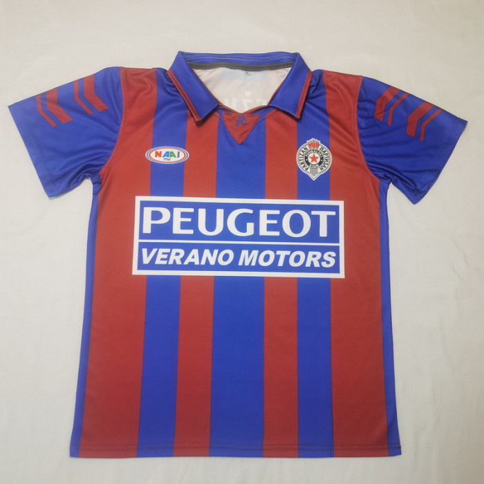 FK Partizan Blue/Red Soccer Jersey Football Shirt