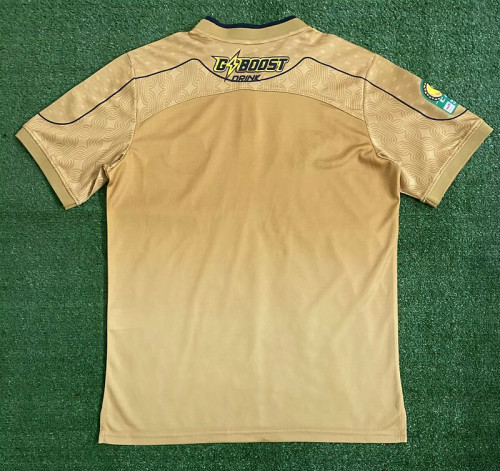 Fans Version 2024-2025 Young Africans S.C. Away Gold Soccer Jersey Football Shirt