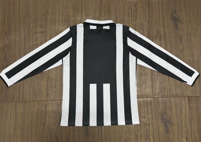 Long Sleeve Retro Jersey 1996-1997 Juventus Home Soccer Jersey Vintage Maillot de Foot