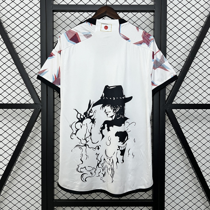 Fan Version Japan 2024 Comic Soccer Jersey Football Shirt