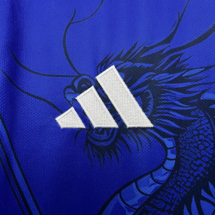 Fan Version Japan 2024 Blue Special Edition Soccer Jersey Football Shirt