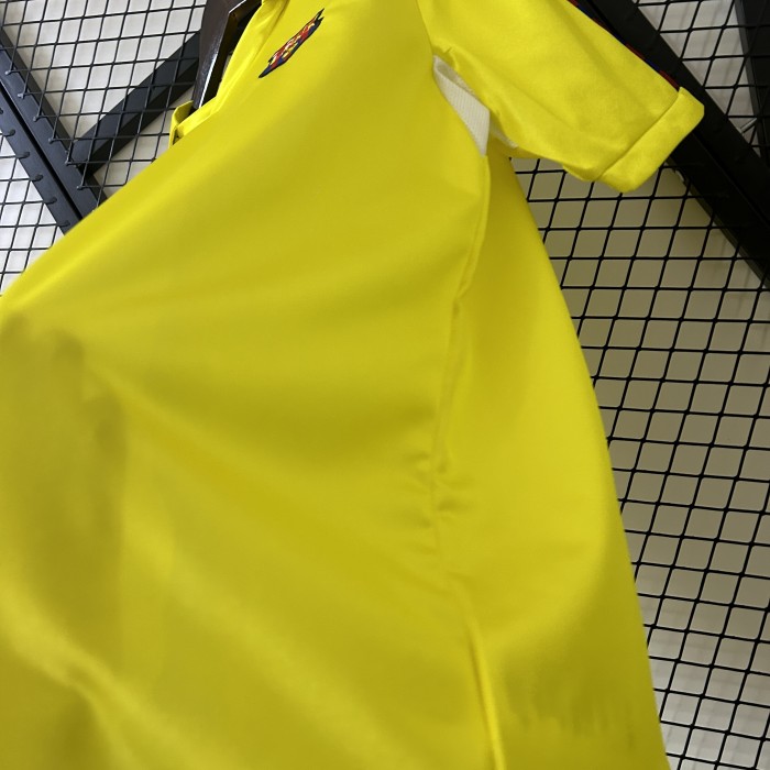 Retro Jersey 1982-1984 Barcelona Away Yellow Soccer Jersey Vintage Football Shirt