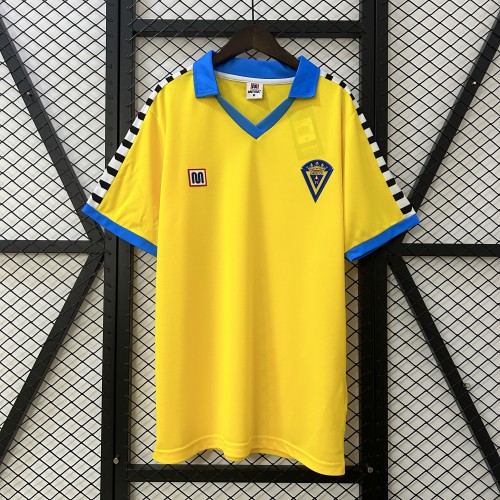 Retro Jersey 1983-1984 Cadiz Home Soccer Jersey Vintage Football Shirt