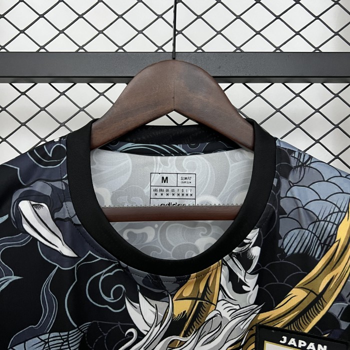 Fan Version Japan 2024 Comic Soccer Jersey Football Shirt