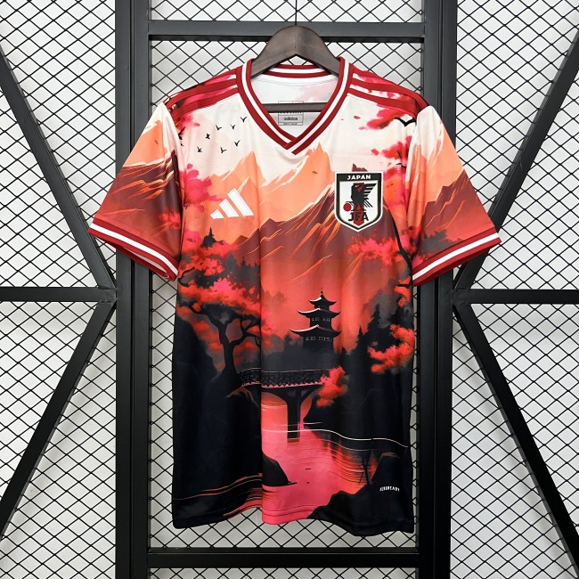 Fan Version Japan 2024 Orange Special Edition Soccer Jersey Football Shirt
