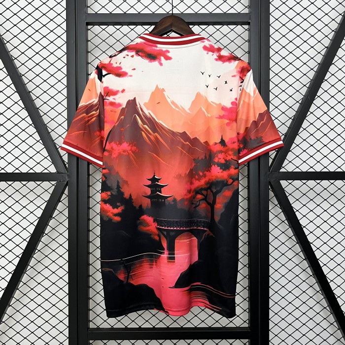 Fan Version Japan 2024 Orange Special Edition Soccer Jersey Football Shirt