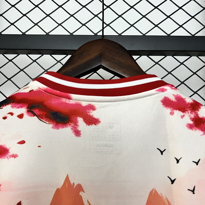 Fan Version Japan 2024 Orange Special Edition Soccer Jersey Football Shirt