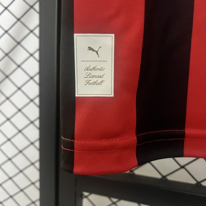 Fan Version 2024-2025 AC Milan 125th Anniversary Soccer Jersey AC Football Shirt