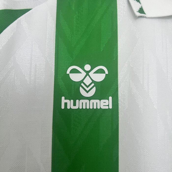 Long Sleeve 2024-2025 Real Betis Home Soccer Jersey LS Football Shirt