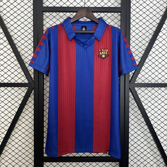 Retro Jersey 1991-1992 Barcelona Home Soccer Jersey Vintage Football Shirt