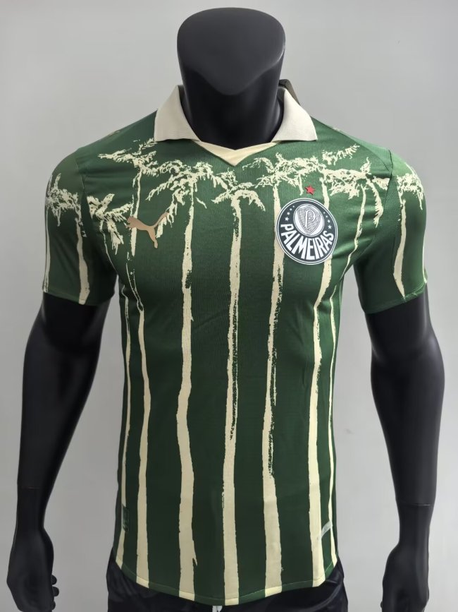 Player Version 2025-2026 Palmeiras Home Soccer Jersey Football Shirt