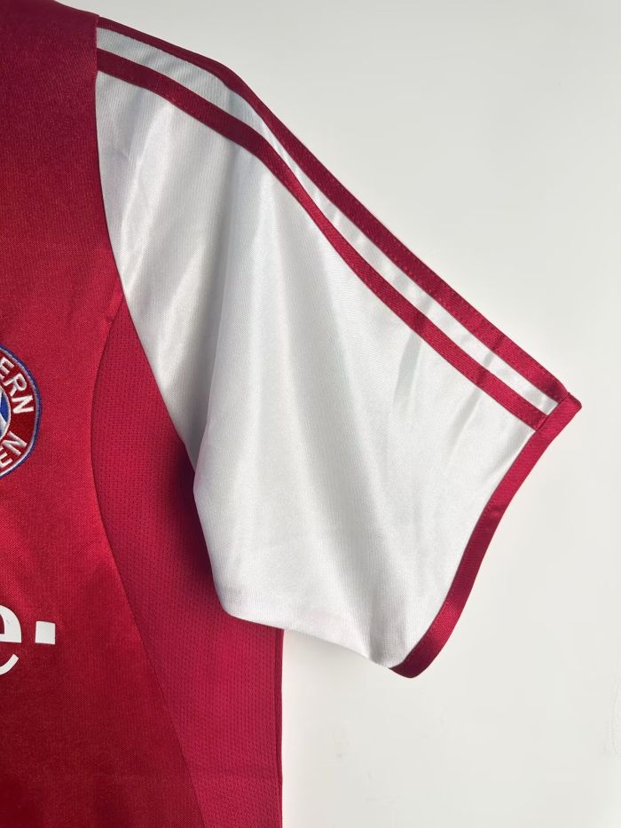 Retro Jersey 2003-2004 Bayern Munich Home Soccer Jersey Vintage Football Shirt