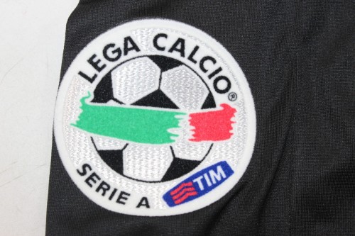 with Front+Serie A+Trophy 7 Patch Retro Jersey 2008-2009 AC Milan Home Soccer Jersey Vintage Football Shirt