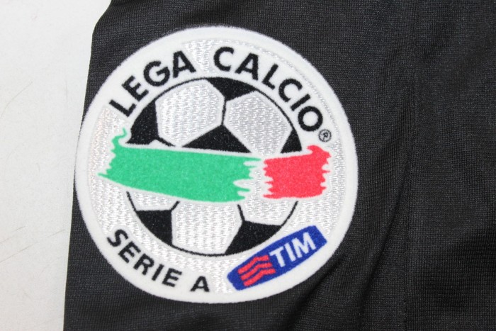 with Front+Serie A+Trophy 7 Patch Retro Jersey 2008-2009 AC Milan Home Soccer Jersey Vintage Football Shirt