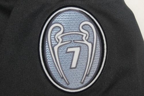 with Serie A+Trophy 7 Patch Retro Jersey 2013-2014 AC Milan KAKA' 22 Third Away Black Soccer Jersey Vintage Football Shirt