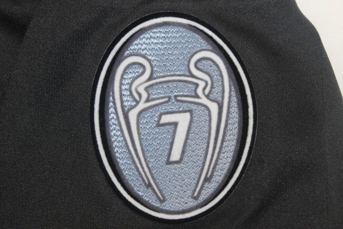 with Serie A+Trophy 7 Patch Retro Jersey 2013-2014 AC Milan KAKA' 22 Third Away Black Soccer Jersey Vintage Football Shirt