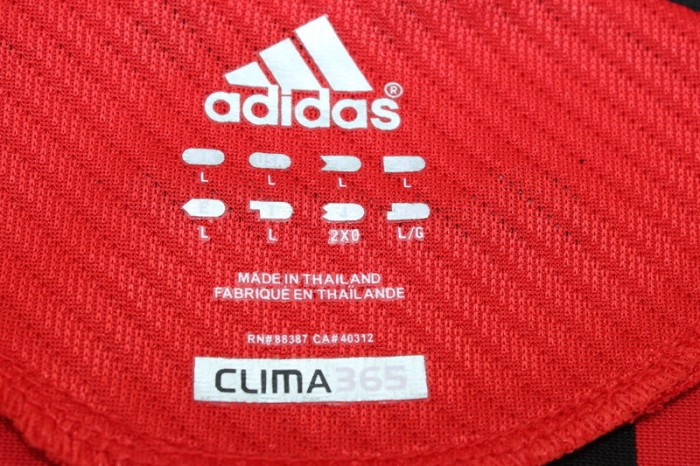 with Front+Serie A+Trophy 7 Patch Retro Jersey 2008-2009 AC Milan Home Soccer Jersey Vintage Football Shirt