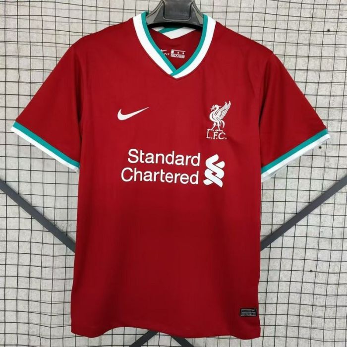 Retro Jersey 2020-2021 Liverpool Home Soccer Jersey Vintage Football Shirt