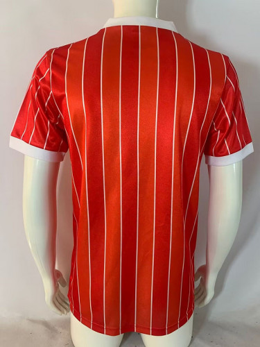 Retro Jersey 1985-1986 1. FC Köln Away Red Soccer Jersey Koln Fooball Shirt