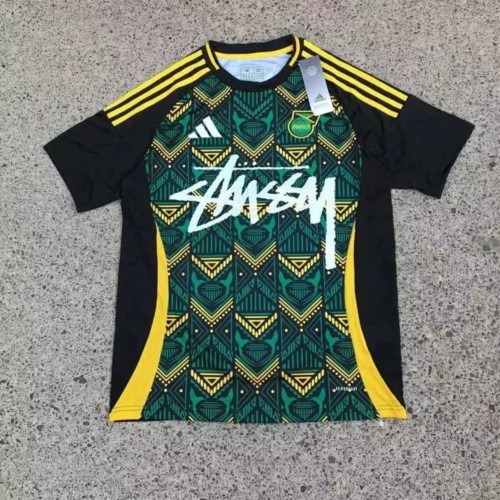 with STUSY Signed Version Nigeria Green Soccer Jersey Football Shirt