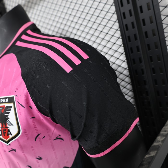 Player Version Japan 2024 Pink/Black Special Version Soccer Jersey Football Shirt