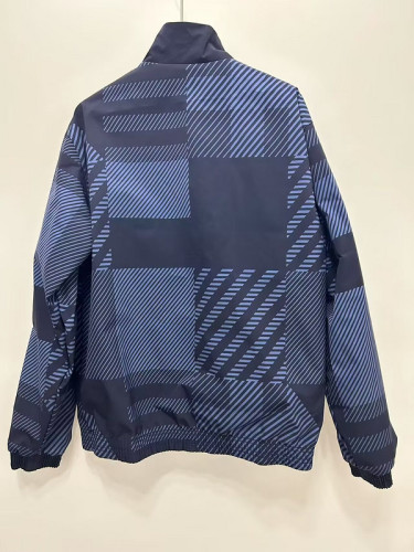 Scottland Trench Coat Soccer Reversible Windbreaker Jacket